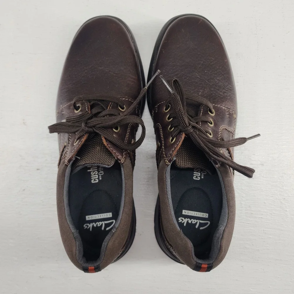Clarks brown leather